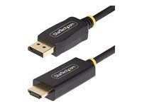 DisplayPort to HDMI Cord (10F-DP-HDMI-4K60-HDR) - Kabel adaptéru - DisplayPort s piny (male) do HDMI s piny (male) - 3 m - černá - podpora 4K60Hz, podpora HDR