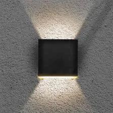 Solight LED venkovní nástěnné osvětlení Parma, 6W, 420lm, 3000K, černá