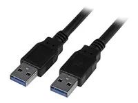 A to A - M/M - Long USB 3.0 Cable - USB 3.1 Gen 1 (5 Gbps) (USB3SAA3MBK) - Kabel USB - USB typ A (M) do USB typ A (M) - USB 3.0 - 3 m - lisovaný - černá - pro P/N: HB30C1A1CPD, HB30C3A1CFBW, HB30C3A1CST, HB30C5A2CSC, HB30C5A2CST, SV231DPU34K