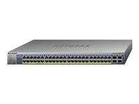 Přepínač - L3 Lite - inteligentní - 8 x 10/100/1000 (PoE+) + 40 x 10/100/1000 (PoE) + 4 x SFP - desktop, Lze montovat do rozvaděče - PoE+ (384 W)