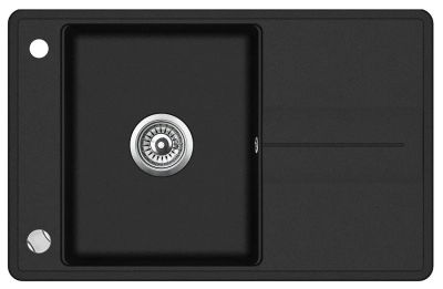 Aquasanita - Helika Bella 780.0E black metallic