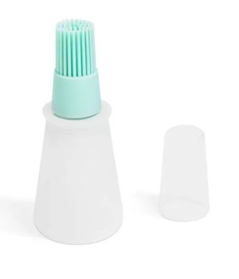 Silikonový štětec na olej s nádobkou 60 ml