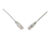 Patch kabel - RJ-45 (M) do RJ-45 (M) - 2 m - UTP - CAT 6 - lisovaný - šedá