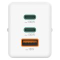 HAMA GaN, Rychlonabíječka, 2x USB-C PD/QC 100W