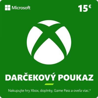 ESD XBOX - Darčeková karta Xbox 15 EUR