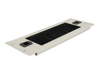 Pásek pro správu kabelů - šedá - 2U - 10"