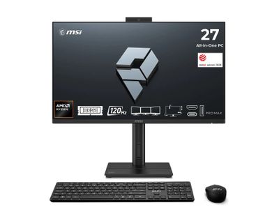 MSI PRO MAX/27TP Z 8MG-002XEU/27''/FHD/T/R7-255/16GB/512GB/AMD int/bez OS/Čierna/3R