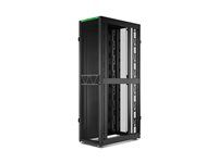 Rozvaděč stojanový skříň - 2258H x 600W x 1070D mm, s bočnicemi - podlahové provedení - černá - 48U - 19" - kompatibilní s TAA - pro P/N: SMT1000RM1U, SMT750RM1U, SRTL10KRM4UT, SRTL5KRM2UI-HW, SRTL5KRM2UT-HW, SRTL8KRM4UT