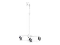 VESA Compatible - Vozík - pro Displej LCD - zdravotní - bílá - velikost obrazovky: up to 15" - pro Compulocks Medical Rolling Cart Extended - VESA Compatible