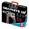 GRAPHITE 58G726, Příklepová vrtačka 650W