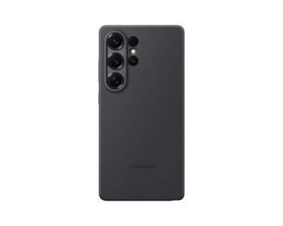 Samsung Silikonový zadní kryt pro Galaxy S25 Ultra Black