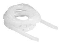 Spirálový obal na kabel - 2 m - průhledná