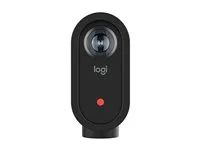 Logitech Mevo Start for Business - Žive streamovací kamera - barevný - 2,1 MP - 1920 x 1080 - 1080p, 720p - pevné ohnisko - audio - bezdrátový - Wi-Fi - Bluetooth 5.1 - H.264, HEVC
