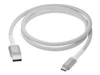 USB kabel - USB (M) do USB-C (M) - 1.2 m - až 36W přenos energie, pletený