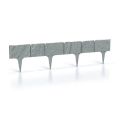 Lem trávníku GARDEN STONE beton 390cm