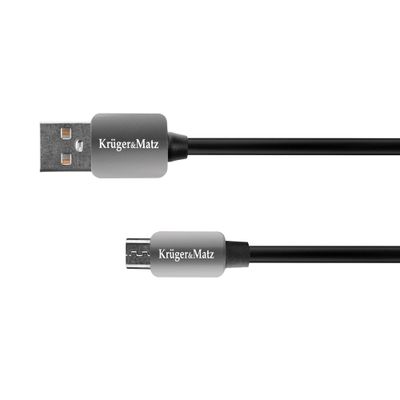 Kabel KRUGER & MATZ KM0324 USB/micro USB 1 m Black