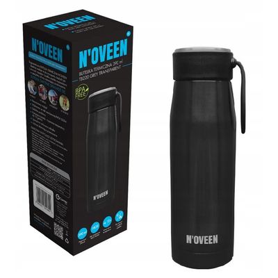 NOVEEN TB220, Termoska, 390ml, černá
