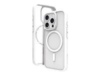 Zadní kryt pro mobilní telefon - kompatibilita s MagSafe - recyklovaný plast - bílá, průsvitná - pro Apple iPhone 16 Pro