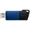 KINGSTON DataTraveler EXODIA M, 64GB, černá/modrá