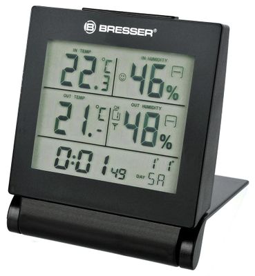 Meteostanice Bresser MyTime Travel s hodinami