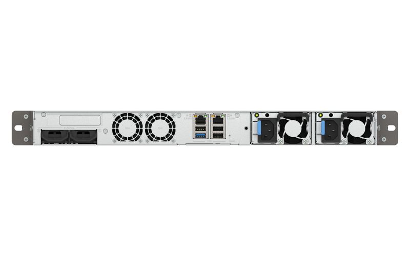 QNAP TS-h665U-RP-8G (Intel 4core, ZFS, 8GB DDR5 RAM, 4x SATA + 2x E1.S, 1x PCIe, 2x 2,5GbE)