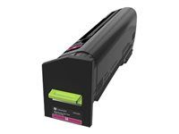 Ultra High Yield - purpurová - originální - kazeta s barvivem LCCP, LRP, Lexmark Corporate - pro Lexmark CX860de, CX860dte, CX860dtfe