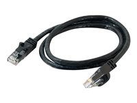 Patch kabel - RJ-45 (M) do RJ-45 (M) - 7 m - UTP - CAT 6 - lisovaný, provedení bez hrbolků, licna - černá