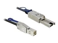 Externí kabel SAS - SAS 6Gbit/s - 36 pin 4x Mini SAS HD (SFF-8644) (M) do 26 pinů 4x Shielded Mini MultiLane SAS (SFF-8088) (M) - 1 m