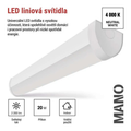 LED lineární svítidlo EMOS ZAB911 Mano 20W