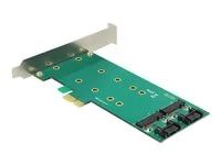 Řadič úložiště - M.2 Card / SATA 6Gb/s - nízký profil - PCIe x1