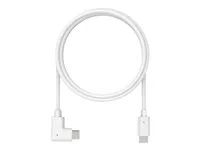 USB kabel - USB-C (M) rovné do USB-C (M) pravoúhlý - 1.83 m - bílá - pro Compulocks BrandMe, Space Flex, Space Kiosk, Space Rail, Space Reach, Space Rise