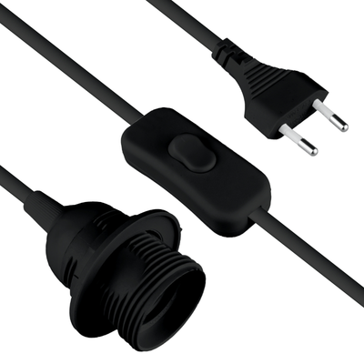 Kabel s vypínačem a zásuvkou E27 DPM DIC3120