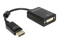 Adaptér DisplayPort - DisplayPort (M) do DVI-I (F) - 13 cm