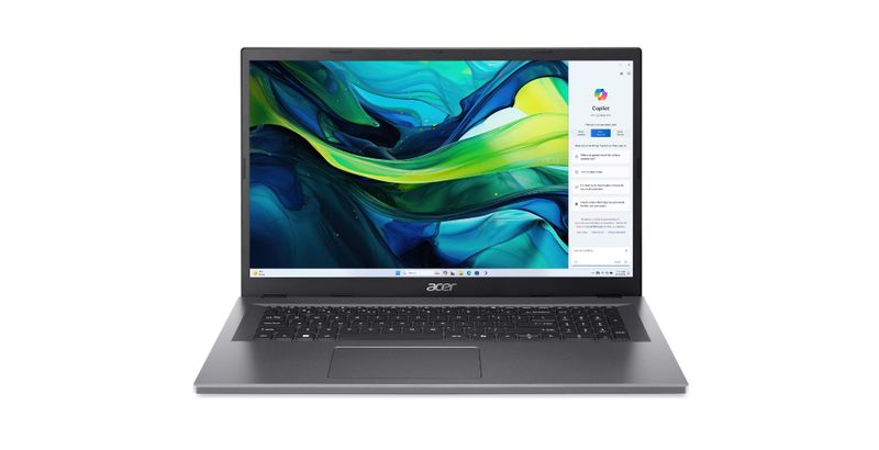 Acer Aspire Go 17/AG17-31P-C2NE/N150/17,3"/FHD/8GB/512GB/Intel int/W11H/Gray/2R