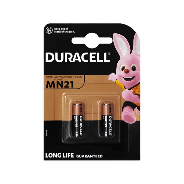 Baterie MN21 MN21 (A23 / V23GA / 3LR50) DURACELL alkalická 2ks blistr 12V