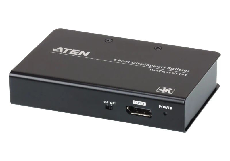 ATEN 4 port DisplayPort rozboč. 4K@60Hz, SST/MST