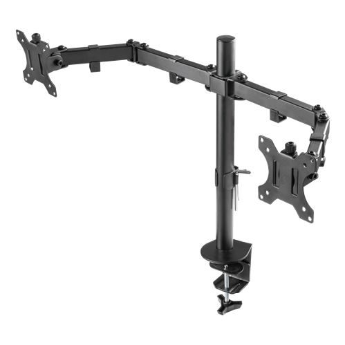 DELTACO GAM-040, DUAL Držák na monitory 13"-32" b