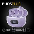 INTENSO BUDS Plus, Bezdrátová sluchátka, fialová