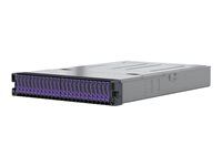 Police - 24 zásuvky (PCIe (NVMe) / U.2) - SSD 15.36 TB x 24 - k upevnění na regál - 2U