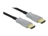 HDMI kabel - HDMI s piny (male) do HDMI s piny (male) - 20 m - optické vlákno - černá - podporuje 4K, Active Optical Cable (AOC)