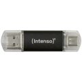 INTENSO Twist Line, USB-C/USB-A, USB Klíč, 32GB