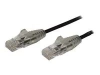 Cable - Black Slim CAT6 Patch Cord 1.5m - N6PAT150CMBKS