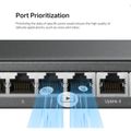 MERCUSYS MS112GMP, 12portový 100Mbps Desktop Switch PoE+