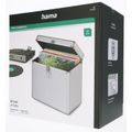 HAMA Hard case, kufřík na 50ks desek, stříbrný