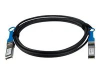 Lifetime Warranty (J9283BST) - Kabel 10GBase pro přímé připojení - SFP+ (M) s jazýčkem do SFP+ (M) s jazýčkem - 3 m - diaxiální - SFF-8431/SFF-8432 - pasivní - černá