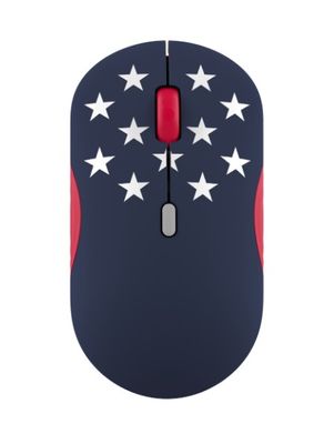 Lenovo 350/Kancelářská/Optická/2 400 DPI/Bezdrátové Bluetooth/Modrá