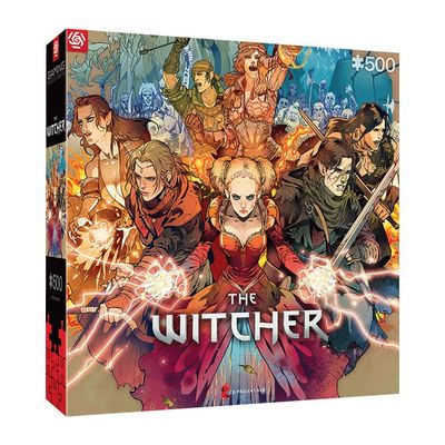 Glo gaming puzzle: the witcher scoia'tael