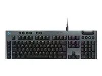 Klávesnice - podsvícení - USB - QWERTY - anglická - černá