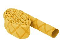 Flexibilní kabelový kanál - X-pattern - 1 m - žlutá