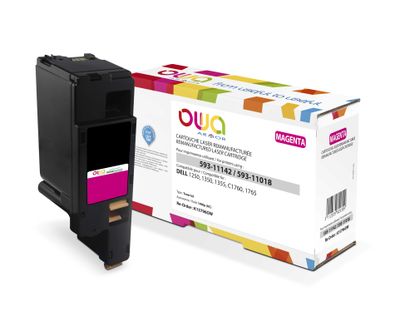 OWA Armor toner kompatibilní s Dell 593-11142, 1400st, červená/magenta